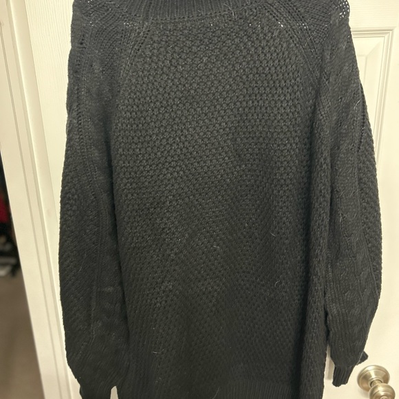 Turtleneck Knit Sweater Dress - Picture 2 of 3